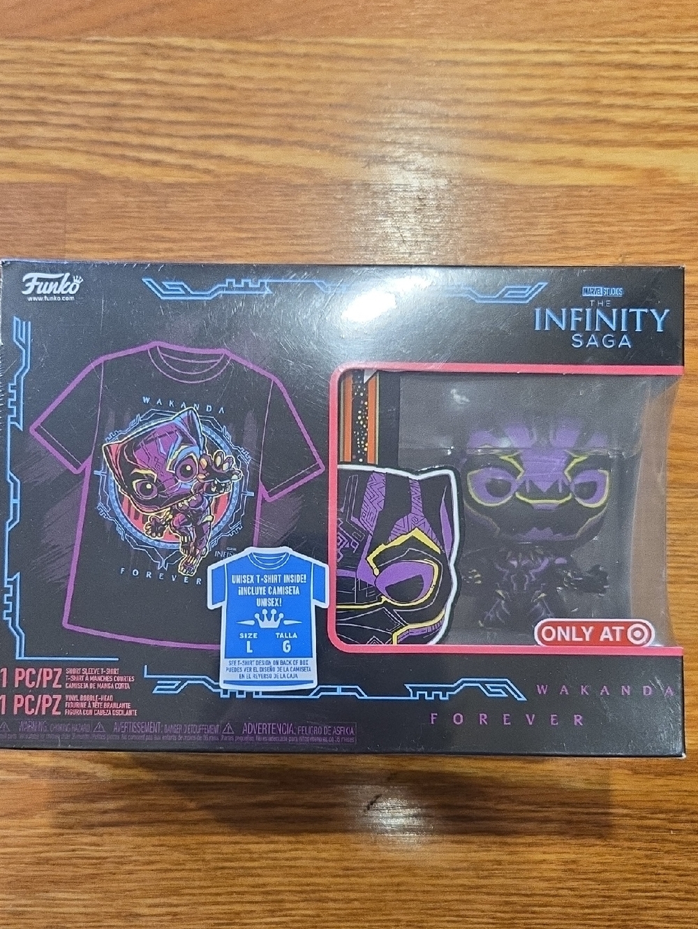 Funko Wakanda Forever Box Set - Black, Purple & Gold